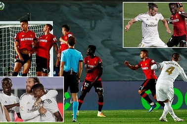 Ramos tỏa sáng, Real Madrid giành lại ngôi đầu bảng từ Barcelona