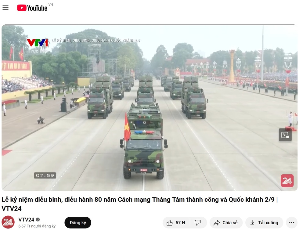 Cách xem lại trọn vẹn Lễ diễu binh ngày 2/9 trên điện thoại và máy tính - 5 Cách xem lại trọn vẹn Lễ diễu binh ngày 2/9 trên điện thoại và máy tính - 5