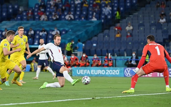 Đội tuyển Anh hẹn Đan Mạch ở trận bán kết 2 EURO 2020 với  cú đúp Harry Kane