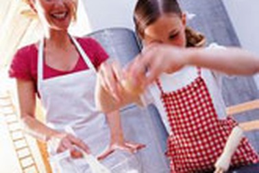 Cùng con vào bếp