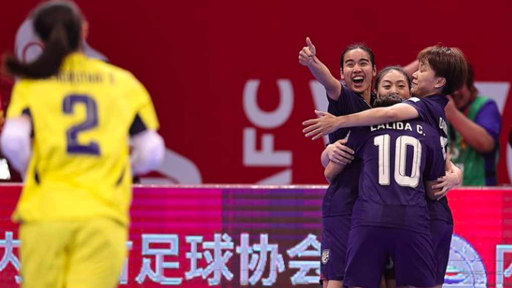Đánh bại đội tuyển Trung Quốc, futsal nữ Thái Lan giành vé dự World Cup - 2 Đánh bại đội tuyển Trung Quốc, futsal nữ Thái Lan giành vé dự World Cup - 2