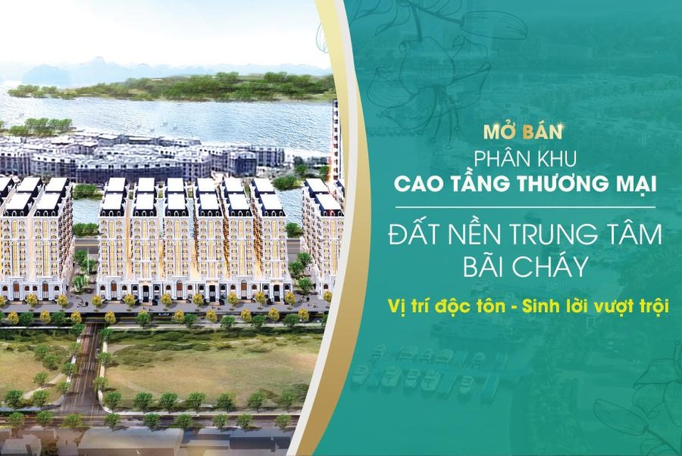 Mở bán phân khu cao tầng thương mại - đất nền trung tâm Bãi Cháy - 1 Mở bán phân khu cao tầng thương mại - đất nền trung tâm Bãi Cháy - 1