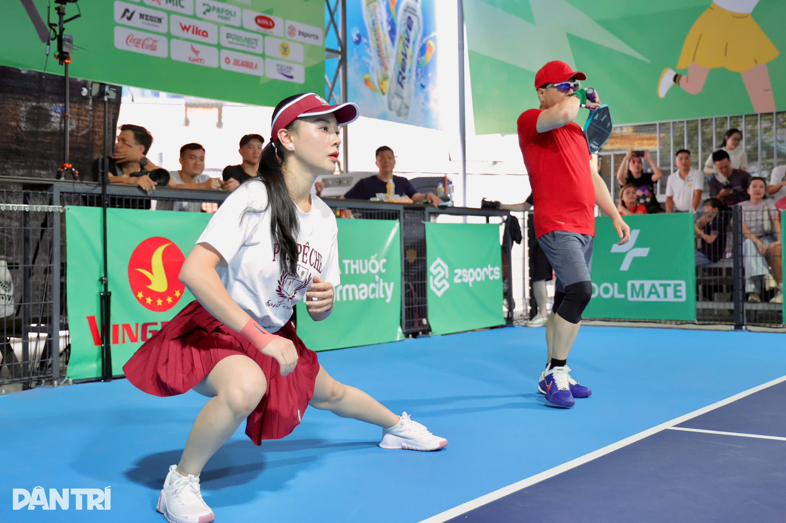 Phương Oanh - Shark Bình đấu máu lửa, gây sốt ở giải pickleball Dân trí - 6