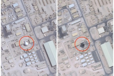 Mỹ lần đầu thừa nhận căn cứ Trung Đông bị trúng tên lửa Iran