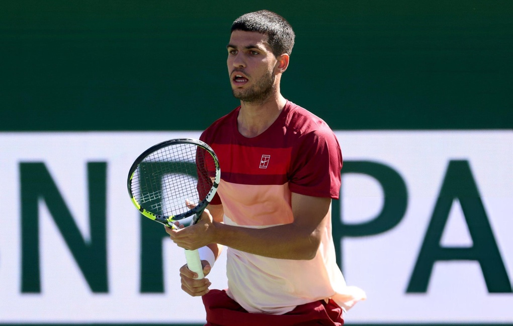 Alcaraz tiếp tục phong độ cao tại Indian Wells - 1 Alcaraz tiếp tục phong độ cao tại Indian Wells - 1