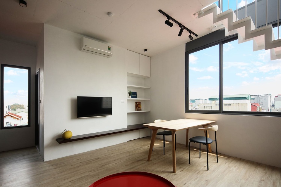 Nhà 7 tầng ở Hà Nội đẹp như tranh, mỗi phòng một phong cách độc đáo - 7