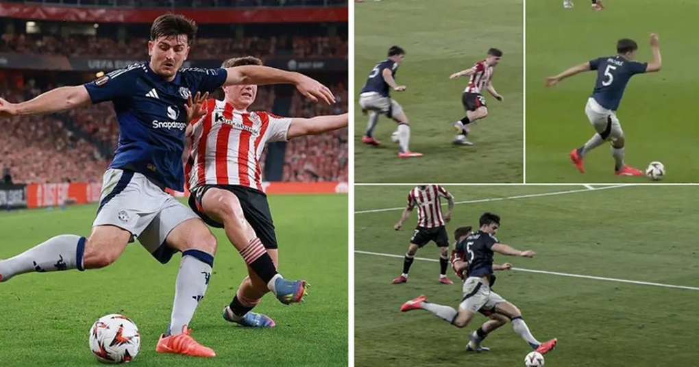 Harry Maguire gây sốt khi rê bóng, kiến tạo ảo diệu như Lamine Yamal - 1 Harry Maguire gây sốt khi rê bóng, kiến tạo ảo diệu như Lamine Yamal - 1