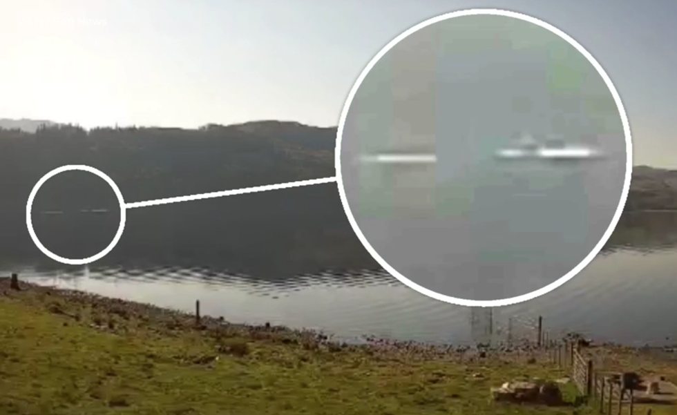 Clip "vật thể lạ nghi là quái vật hồ Loch Ness" gây tranh cãi tuần qua