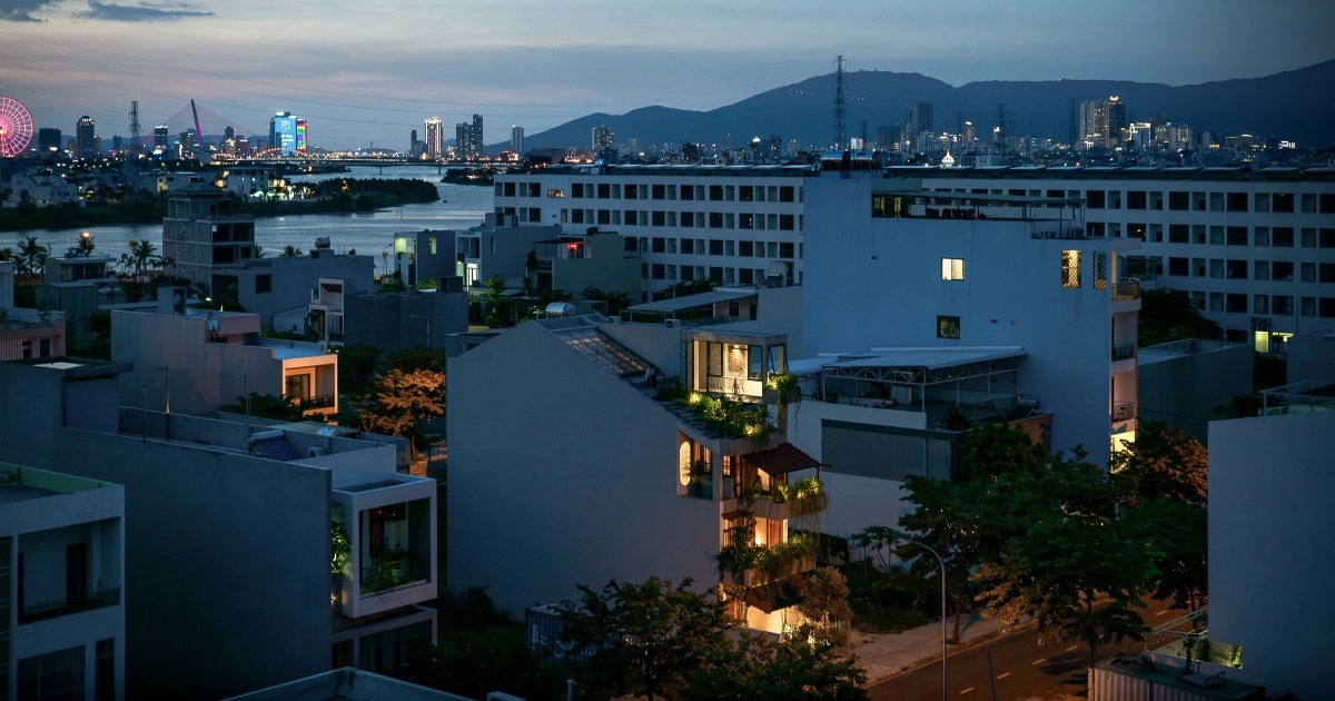 View - Căn biệt thự 3 tầng xanh mát, độc đáo, đậm chất nông thôn tại Đà Nẵng | Báo Dân trí