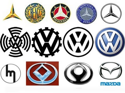 Logo xe hơi: Quá khứ và hiện tại