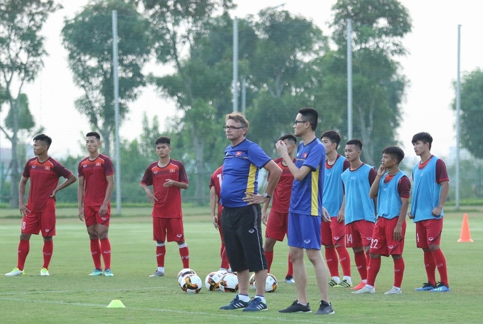 U19 Việt Nam hội quân chuẩn bị cho giải châu Á - 1 U19 Việt Nam hội quân chuẩn bị cho giải châu Á - 1
