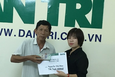 Bạn đọc giúp người phụ nữ nghèo bị khối u ăn hết nửa khuôn mặt hơn 78 triệu đồng