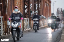 Không khí lạnh tràn về miền Bắc đêm nay