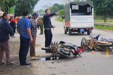 Xe máy đấu đầu, 3 người thương vong