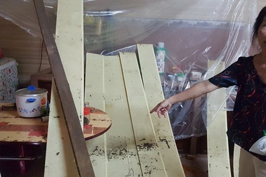 Dự án xây dựng cao cấp làm nhà dân đổ sập trần, đè cụ bà 86 tuổi bất tỉnh!