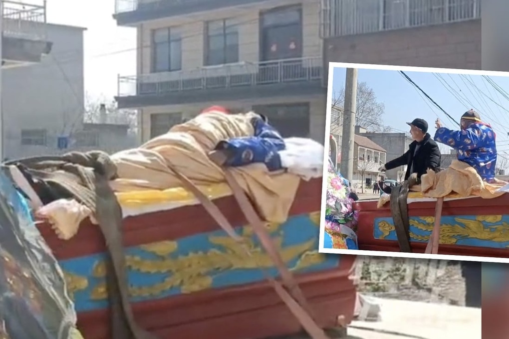 Cụ ông tổ chức đám tang cho chính mình vì tò mò phản ứng của mọi người - 1 Cụ ông tổ chức đám tang cho chính mình vì tò mò phản ứng của mọi người - 1