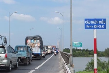Đề xuất chi 4.700 tỷ đồng xây cầu Rạch Miễu 2