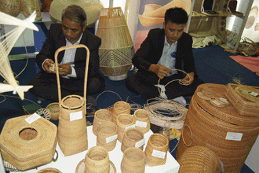 Nghệ nhân Việt Nam tham gia Hội chợ quốc tế Ấn Độ