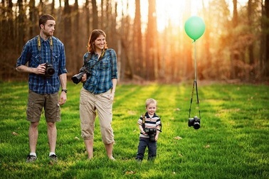 Những ý tưởng “không đụng hàng” cho bức ảnh toàn gia đình