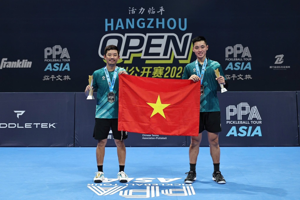 Vietnam stellt 4 Vertreter in der Gruppe der 5 besten Pickleball-Spieler Asiens – 2 Việt Nam có 4 đại diện ở nhóm 5 tay vợt pickleball xuất sắc nhất châu Á - 2