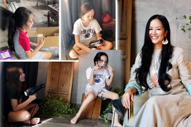 Hồng Nhung chia sẻ hậu trường hài hước khi quay MV tại nhà