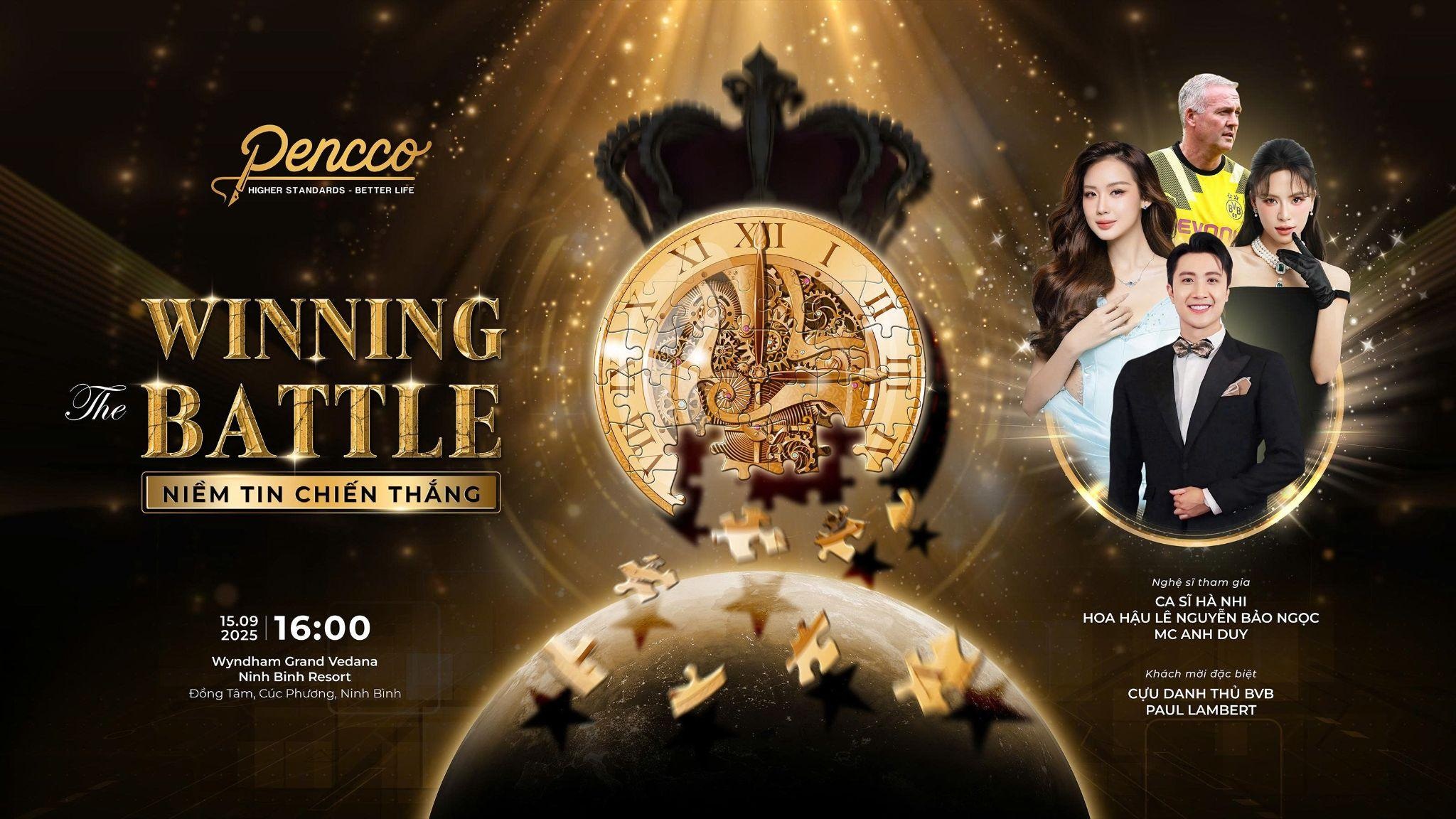 Hãng sơn Pencco cùng đối tác kiến tạo sự kiện âm nhạc Winning The Battle - 1