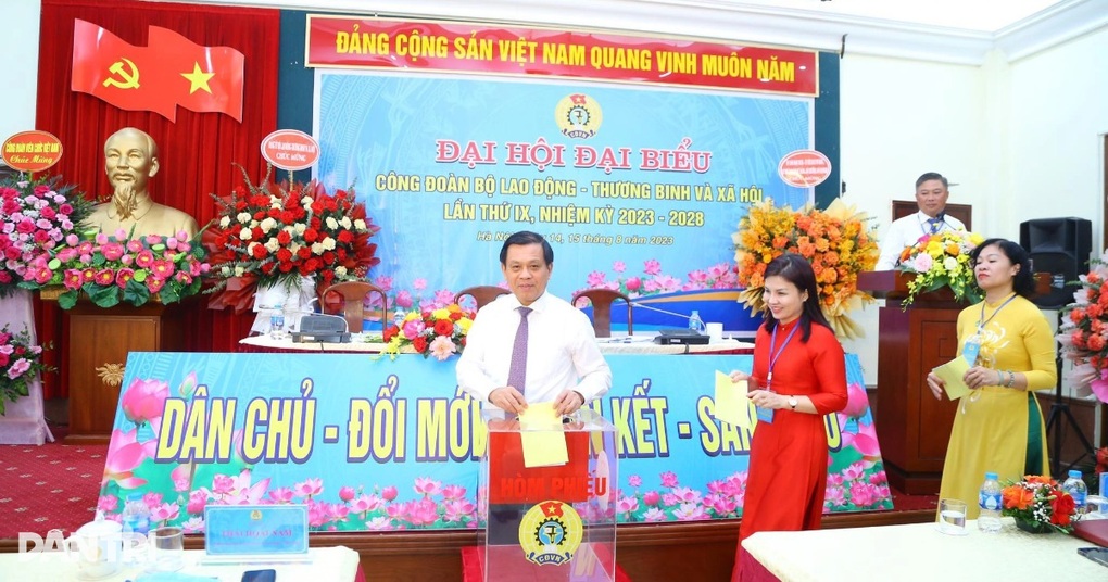 Bầu Ban chấp hành Công đoàn Bộ LĐ-TBXH nhiệm kỳ 2023-2028 - 3