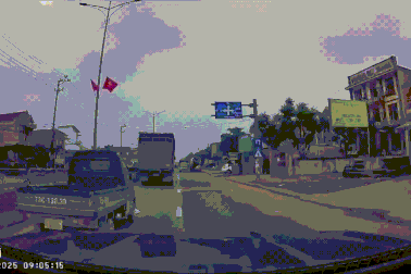 Bị camera hành trình quay cảnh chạy ngược chiều, tài xế "bay" 19 triệu đồng