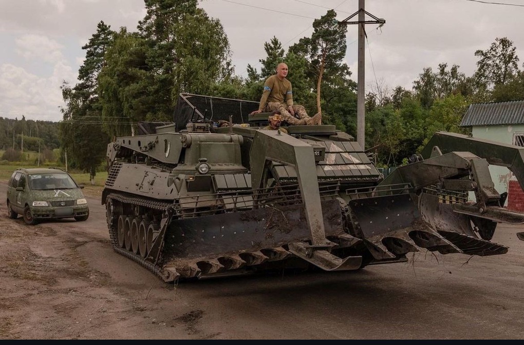 Các lực lượng Ukraine tìm đường quay lại Kursk - 1 Các lực lượng Ukraine tìm đường quay lại Kursk - 1