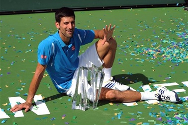 Vô địch Indian Wells, Djokovic cân bằng thành tích của Nadal