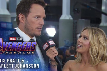 Scarlett Johansson & Chris Pratt trả lời phỏng vấn