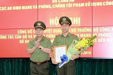 Thiếu tướng Nguyễn Minh Chính chủ trì Hội nghị tại Cục An ninh mạng