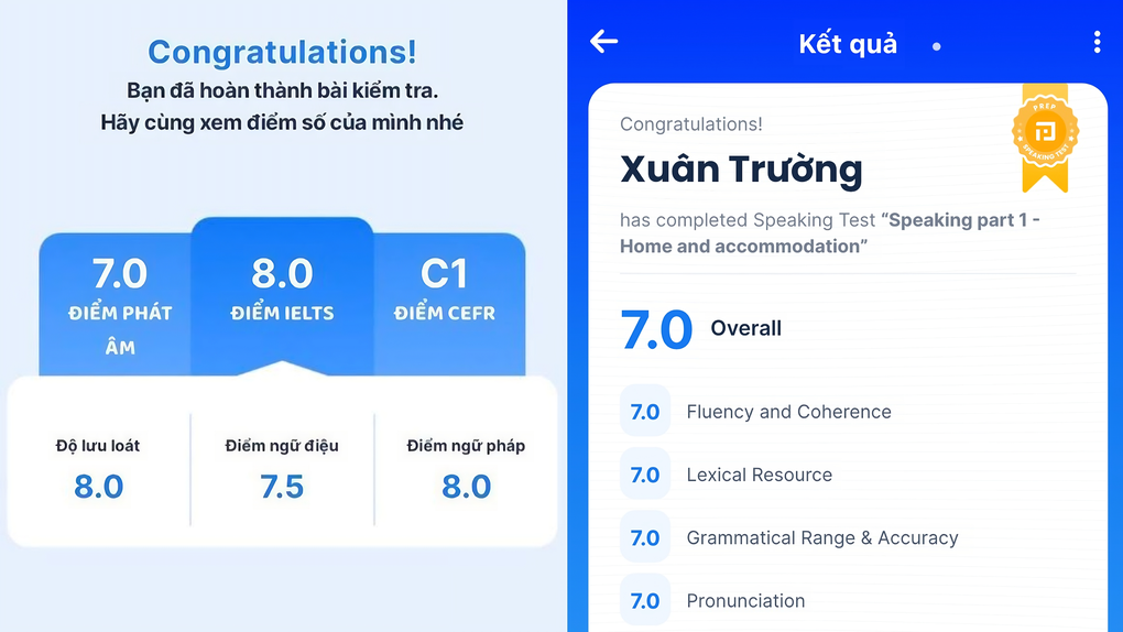Prep cải tiến công nghệ AI, nâng cao chất lượng luyện thi IELTS - 4 Prep cải tiến công nghệ AI, nâng cao chất lượng luyện thi IELTS - 4