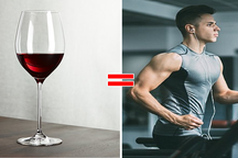 Lợi ích đặc biệt của rượu vang đỏ: Uống 1 ly tương đương 1 giờ tập gym