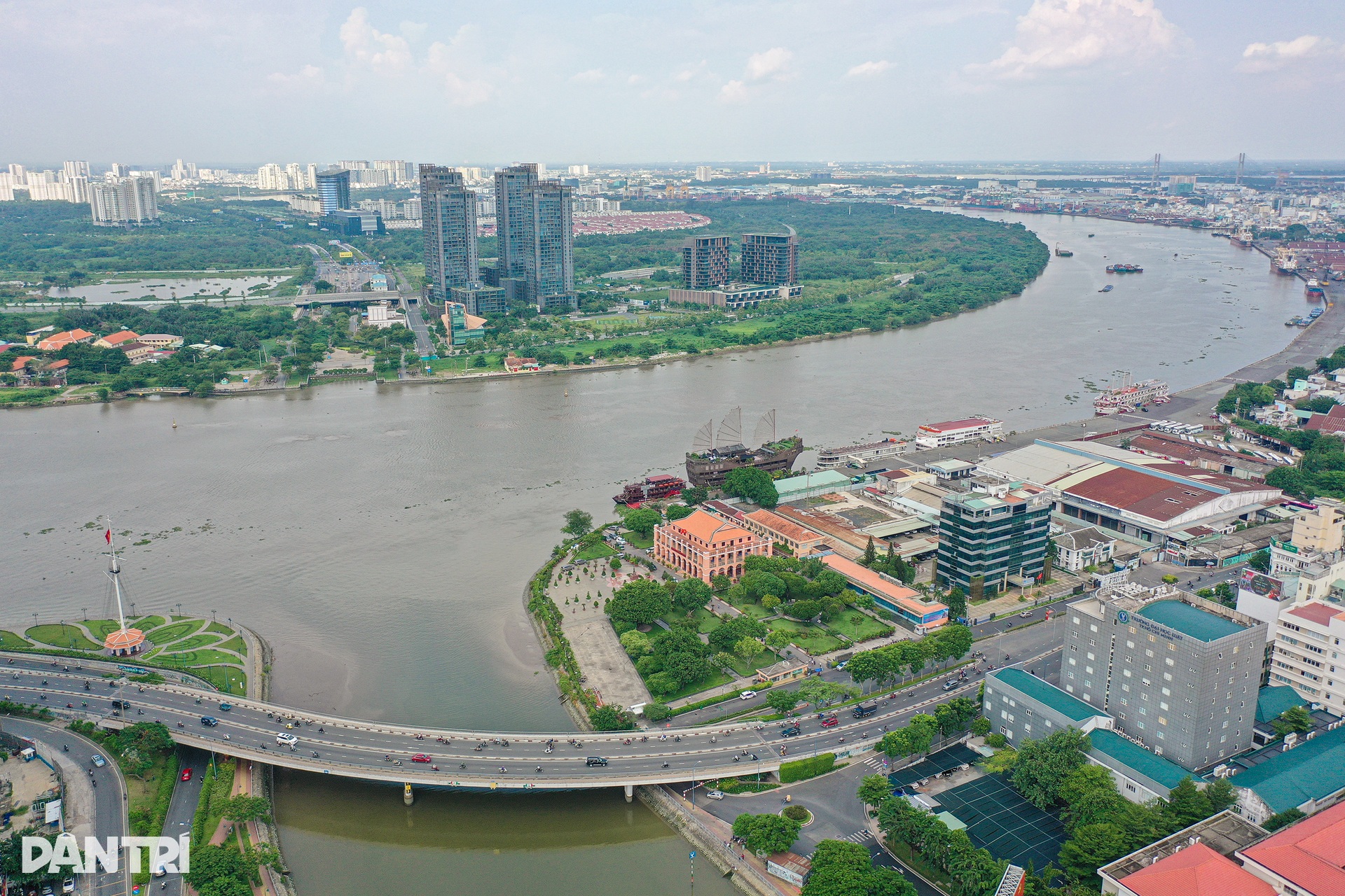 Vị trí dự kiến xây 2 cây cầu làm thay đổi diện mạo khu đô thị Thủ Thiêm - 2 Vị trí dự kiến xây 2 cây cầu làm thay đổi diện mạo khu đô thị Thủ Thiêm - 2