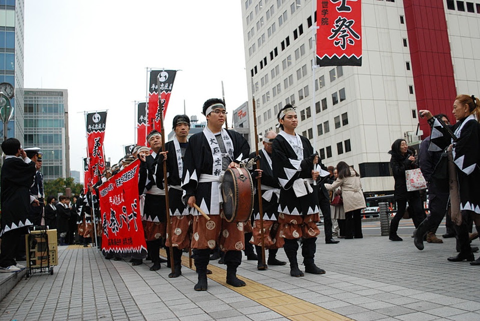 Tưởng nhớ huyền thoại về lòng trung thành của samurai tại lễ Gishi-sai - 1 Tưởng nhớ huyền thoại về lòng trung thành của samurai tại lễ Gishi-sai - 1
