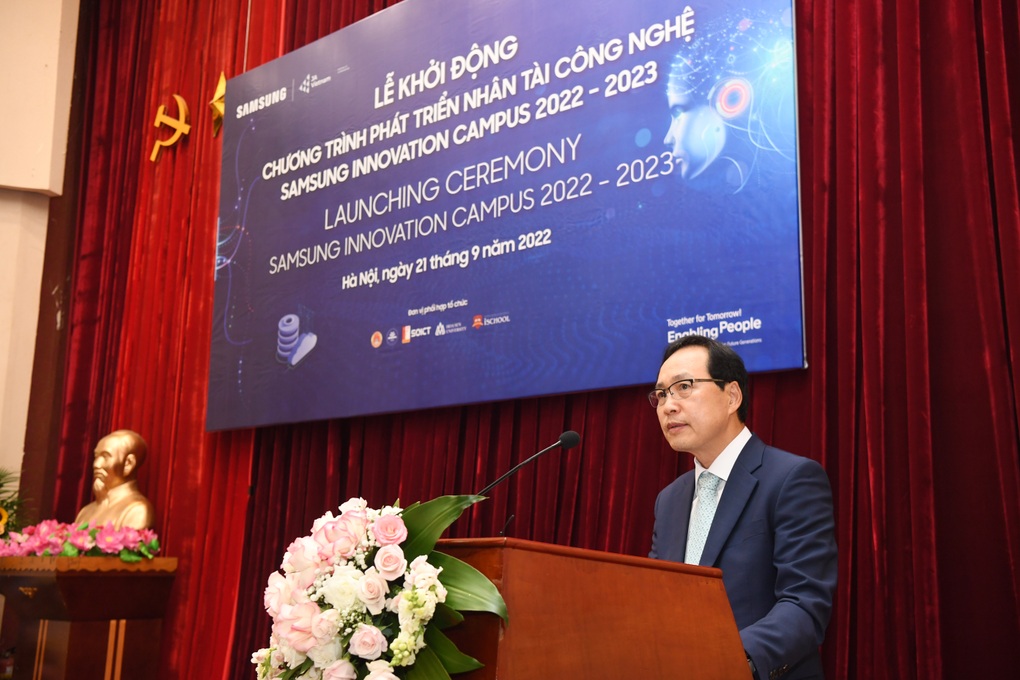 Samsung Vietnam đặt mục tiêu 3.000 học viên tại SIC 2022 - 2023 - 2 Samsung Vietnam đặt mục tiêu 3.000 học viên tại SIC 2022 - 2023 - 2