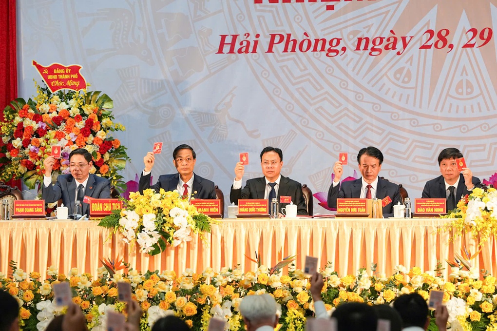 Khai mạc Đại hội lần thứ I Đảng bộ Các cơ quan Đảng TP Hải Phòng - 1 Khai mạc Đại hội lần thứ I Đảng bộ Các cơ quan Đảng TP Hải Phòng - 1