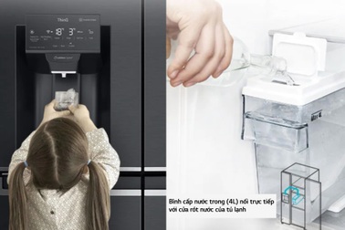 Tủ lạnh LG French Door kháng khuẩn, khử mùi với công nghệ HygieneFresh+