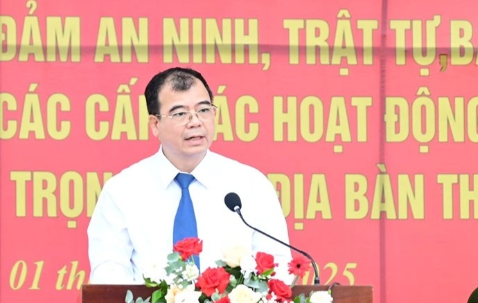Hơn 800 công an Hải Phòng ra quân bảo vệ Đại hội Đảng các cấp - 1