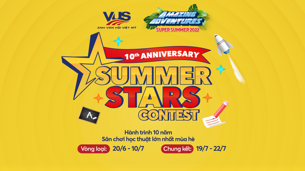 Sân chơi học thuật mùa hè đầy hứng khởi và hành trình 10 năm VUS Summer Stars - 1 Sân chơi học thuật mùa hè đầy hứng khởi và hành trình 10 năm VUS Summer Stars - 1