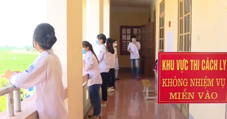 56 thí sinh từ 5 tỉnh/thành dự thi tốt nghiệp THPT đợt 2 tại Thái Bình - 2 56 thí sinh từ 5 tỉnh/thành dự thi tốt nghiệp THPT đợt 2 tại Thái Bình - 2