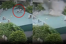 Cục nóng điều hòa nổ tung khiến 2 người thương vong