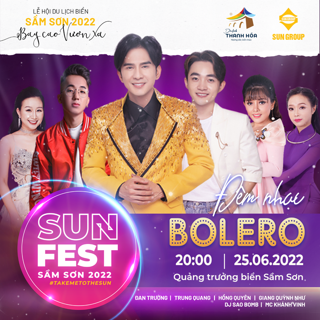 Nồng nhiệt và sâu lắng trong đêm nghệ thuật Sun Fest thứ 9 với chủ đề nhạc Bolero - 3 Nồng nhiệt và sâu lắng trong đêm nghệ thuật Sun Fest thứ 9 với chủ đề nhạc Bolero - 3