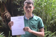 Thừa điểm trúng tuyển, thí sinh người H’re “ngóng” giấy báo trường ĐH Cảnh sát Nhân dân