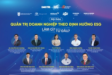 Đăng ký dự hội thảo Quản trị doanh nghiệp theo hướng ESG - Làm gì, từ đâu?