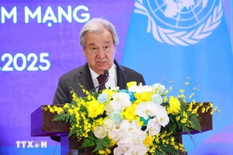 Tổng Thư ký Liên Hợp Quốc: Việt Nam phát huy tiếng nói mạnh mẽ góp phần giải quyết thách thức toàn cầu