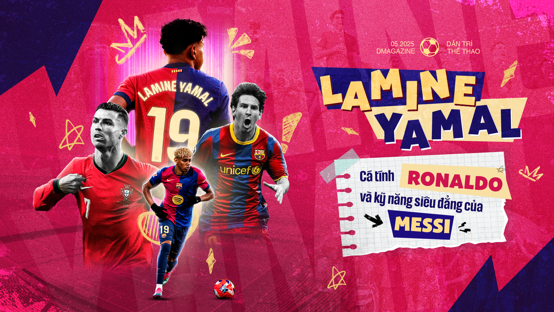 Lamine Yamal ở tuổi 17: Cá tính Ronaldo và kỹ năng siêu đẳng của Messi