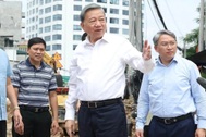 Tổng Bí thư, Chủ tịch nước thị sát "con đường đắt nhất hành tinh" ở Hà Nội