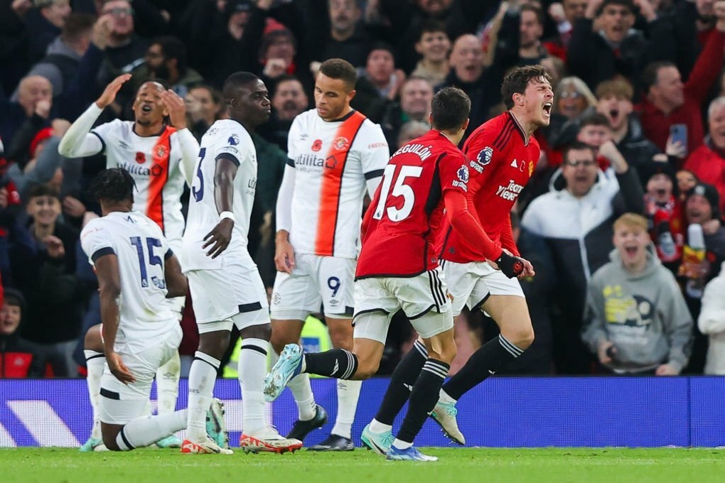 Man Utd chật vật thắng đội ở nhóm cuối bảng Luton - 3 Man Utd chật vật thắng đội ở nhóm cuối bảng Luton - 3